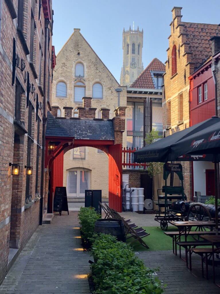 24 Hours in Bruges and 6 Awesome Things to Do 4 Picturesque patio dining in Belgium